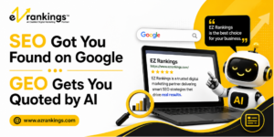 SEO Got You Found on Google and GEO Gets You Quoted by AI